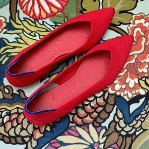 Rothy’s in rare bright orangy/red color